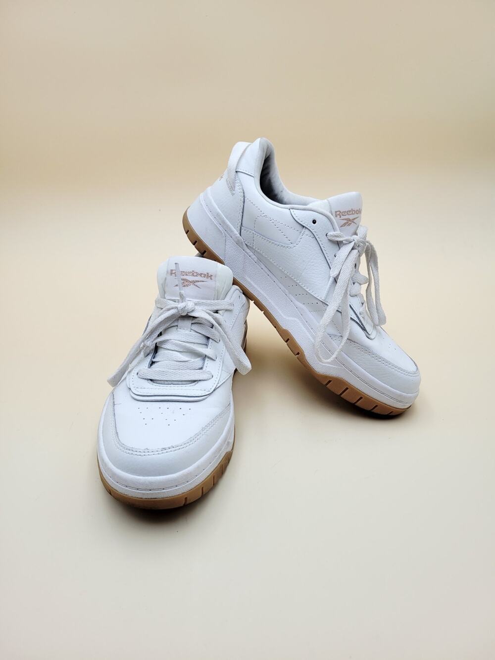 Reebok Womens Tech G Geo 30184WWCZ White Casual Shoes Sneakers Size 8